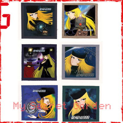 Galaxy Express 999 银河铁道 anime Cloth Patch or Magnet Set 